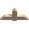Ekena Millwork Eugene Rough Sawn Timber Gable Bracket, Douglas Fir, 36"W x 16"H x 4"D x 6"F, 11/12 Pitch GBW036X16X0406EUG00RDF - alternate 5